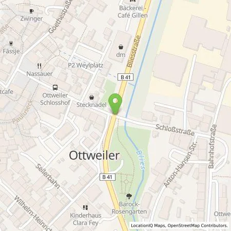 Standortübersicht der Tankstelle ALDI SÜD Immobilienverwaltungs-GmbH & Co. oHG in 66564 Ottweiler