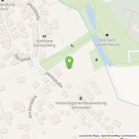 Standortübersicht der Tankstelle Ladestationen Südwest GmbH & Co. KG in 67722 Winnweiler