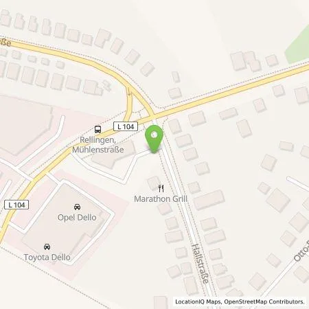 Standortübersicht der Tankstelle HanseWerk AG in 25462 Rellingen