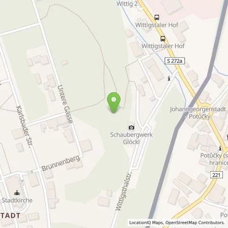 Standortübersicht der Tankstelle Ladefix Wolfram Cüppers Einzelunternehmen in 08349 Johanngeorgenstadt