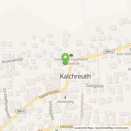 Standortübersicht der Tankstelle N-ERGIE Aktiengesellschaft in 90562 Kalchreuth