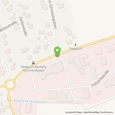 Standortübersicht der Tankstelle N-ERGIE Aktiengesellschaft in 96178 Pommersfelden