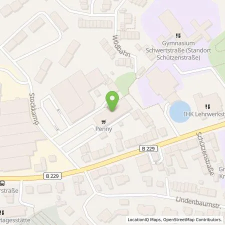 Standortübersicht der Tankstelle EnBW mobility+ AG und Co.KG in 42651 Solingen