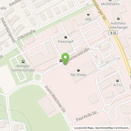 Standortübersicht der Tankstelle EnBW mobility+ AG und Co.KG in 88239 Wangen