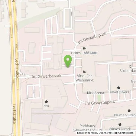 Standortübersicht der Tankstelle REWAG KG in 93059 Regensburg