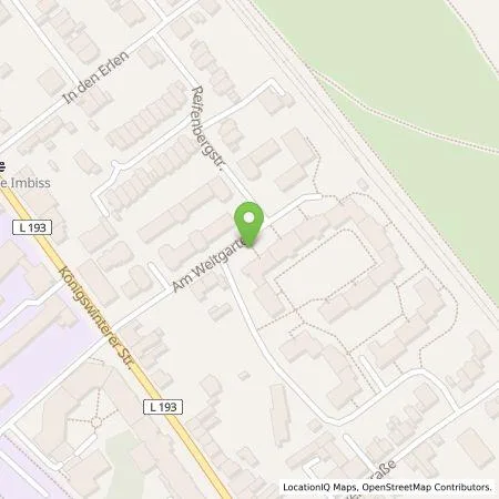 Standortübersicht der Tankstelle Energie- und Wasserversorgung Bonn/Rhein-Sieg GmbH in 53227 Bonn