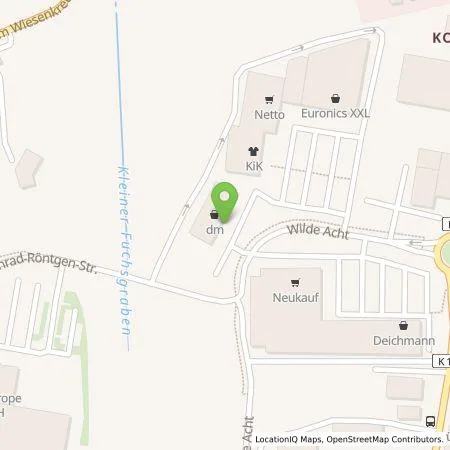 Standortübersicht der Tankstelle EnBW mobility+ AG und Co.KG in 54329 Konz