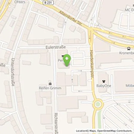 Standortübersicht der Tankstelle EnBW mobility+ AG und Co.KG in 45143 Essen