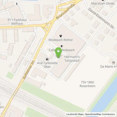 Standortübersicht der Tankstelle BP Europa SE in 83022 Rosenheim