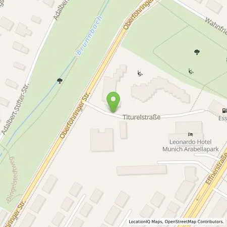 Standortübersicht der Tankstelle SWM Versorgungs GmbH in 81925 München