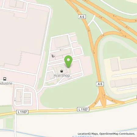 Standortübersicht der Tankstelle BP Europa SE in 74906 Bad Rappenau