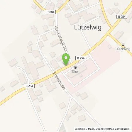 Standortübersicht der Tankstelle Shell Deutschland GmbH in 34576 Homberg (Efze)