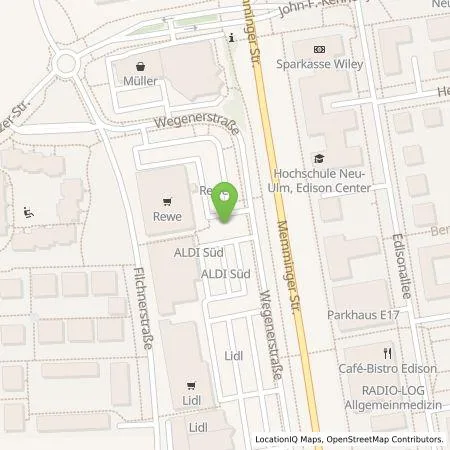 Standortübersicht der Tankstelle Shell Deutschland GmbH in 89231 Neu-Ulm