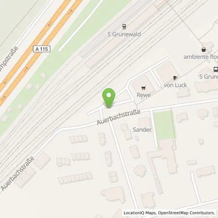 Standortübersicht der Tankstelle Shell Deutschland GmbH in 14193 Berlin