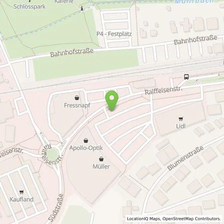 Standortübersicht der Tankstelle Shell Deutschland GmbH in 74906 Bad Rappenau