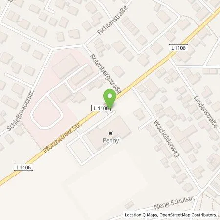 Standortübersicht der Tankstelle Shell Deutschland GmbH in 71665 Vaihingen-Horrheim