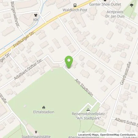 Standortübersicht der Tankstelle Team-Emobility GmbH in 79183 Waldkirch