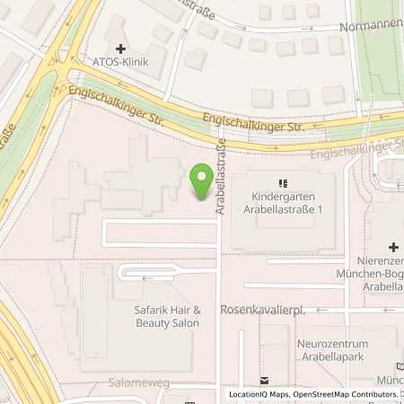 Standortübersicht der Tankstelle BayWa AG in 81925 München