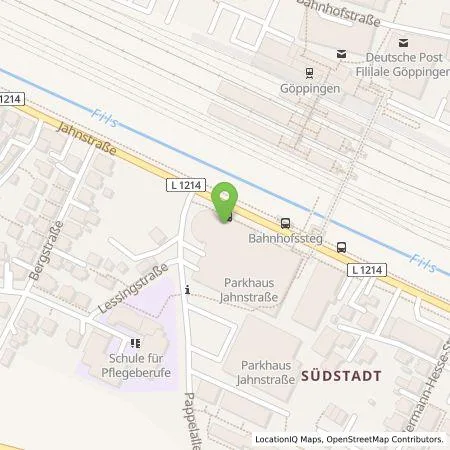 Standortübersicht der Tankstelle Team-Emobility GmbH in 73037 Göppingen