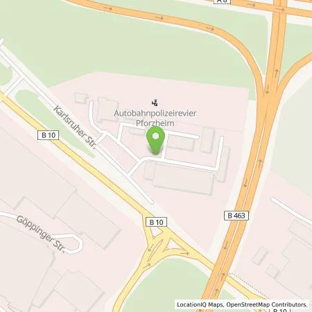 Standortübersicht der Tankstelle Team-Emobility GmbH in 75179 Pforzheim