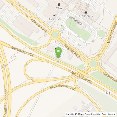 Standortübersicht der Tankstelle BP Europa SE in 50765 Köln