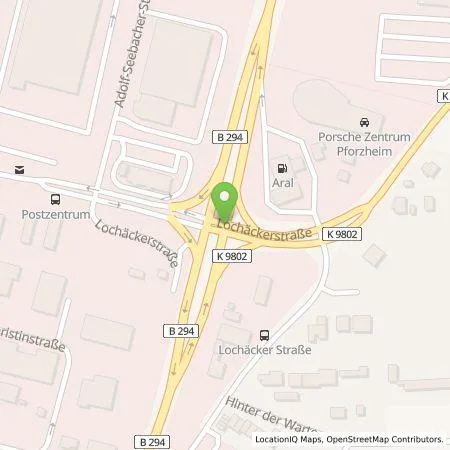 Standortübersicht der Tankstelle BP Europa SE in 75177 Pforzheim