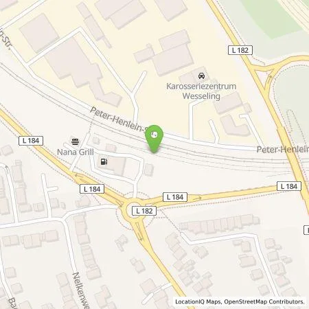 Standortübersicht der Tankstelle BP Europa SE in 50389 Wesseling