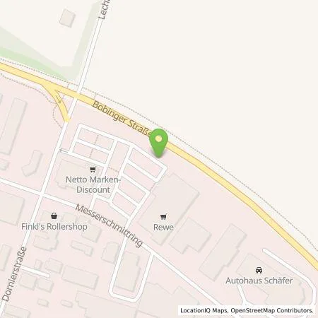 Standortübersicht der Tankstelle BP Europa SE in 86343 Königsbrunn