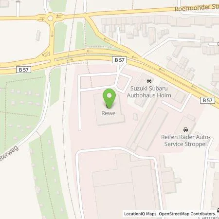 Standortübersicht der Tankstelle BP Europa SE in 41068 Mönchengladbach