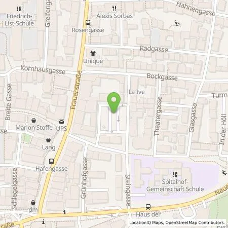 Standortübersicht der Tankstelle SWU Energie GmbH in 89073 Ulm