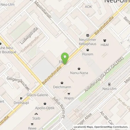 Standortübersicht der Tankstelle SWU Energie GmbH in 89231 Neu-Ulm