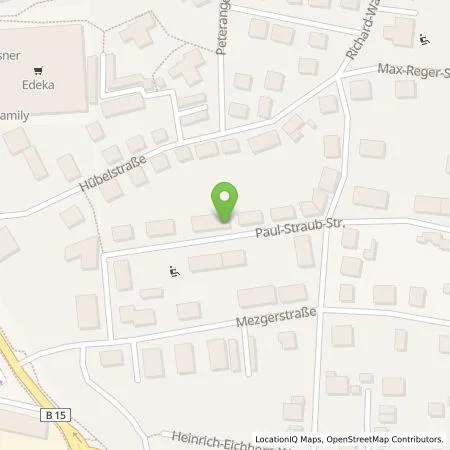 Standortübersicht der Tankstelle Stefan Legat e.K. in 95643 Tirschenreuth