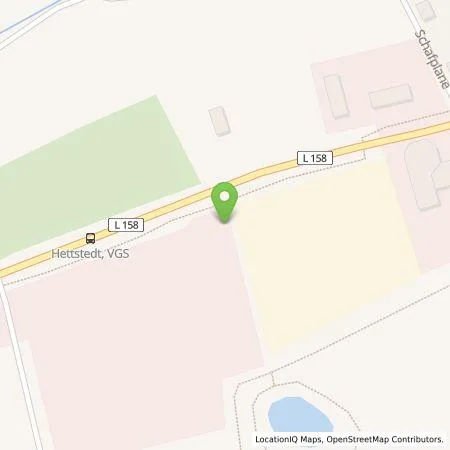 Standortübersicht der Tankstelle e-HET GmbH in 06333 Hettstedt