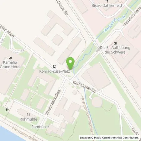 Standortübersicht der Tankstelle Energie- und Wasserversorgung Bonn/Rhein-Sieg GmbH in 53227 Bonn