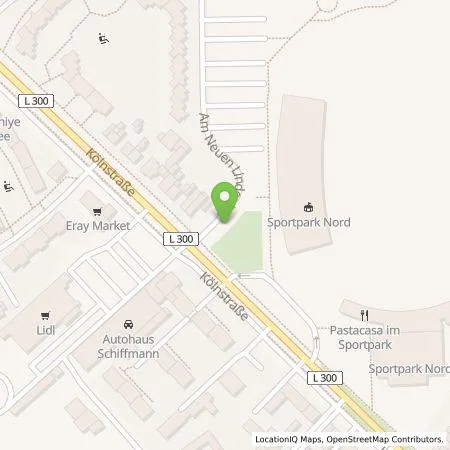 Standortübersicht der Tankstelle Energie- und Wasserversorgung Bonn/Rhein-Sieg GmbH in 53111 Bonn