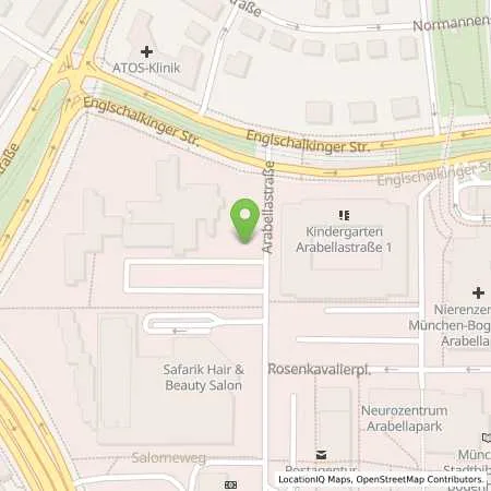 Standortübersicht der Tankstelle BayWa AG in 81925 München