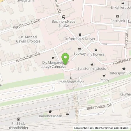 Standortübersicht der Tankstelle Buchholz Digital GmbH in 21244 Buchholz in der Nordheide