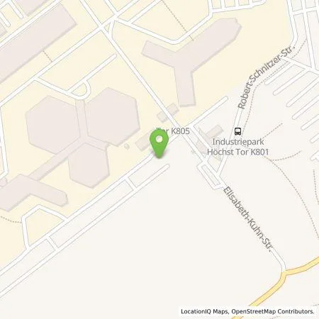 Standortübersicht der Tankstelle inno2grid GmbH in 65929 Frankfurt am Main