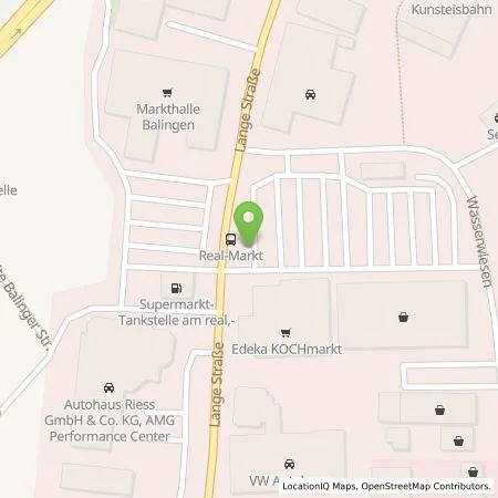 Standortübersicht der Tankstelle EnBW mobility+ AG und Co.KG in 72336 BALINGEN