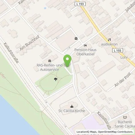 Standortübersicht der Tankstelle Energie- und Wasserversorgung Bonn/Rhein-Sieg GmbH in 53227 Bonn