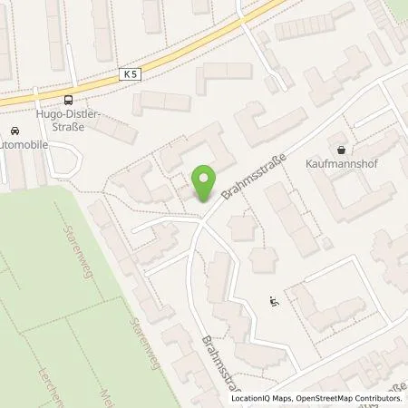 Standortübersicht der Tankstelle Stadtwerke Lübeck Energie GmbH in 23556 Lübeck