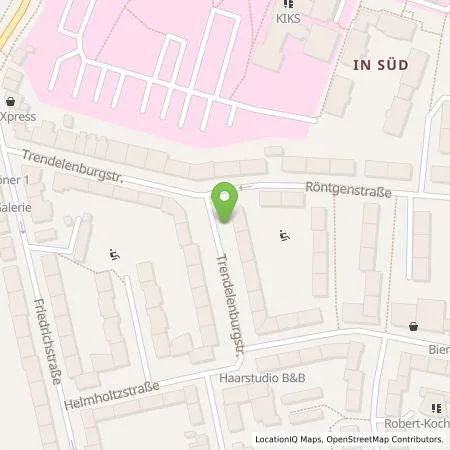 Standortübersicht der Tankstelle Stadtwerke Lübeck Energie GmbH in 23562 Lübeck