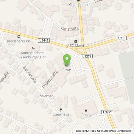 Standortübersicht der Tankstelle EnBW mobility+ AG und Co.KG in 63505 Langenselbold