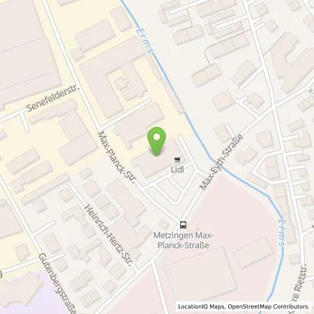 Standortübersicht der Tankstelle Lidl Dienstleistung GmbH & Co. KG in 72555 Metzingen