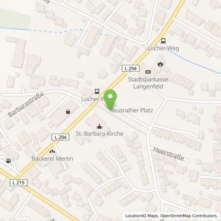 Standortübersicht der Tankstelle Stadtwerke Langenfeld GmbH in 40764 Langenfeld (Rheinland)