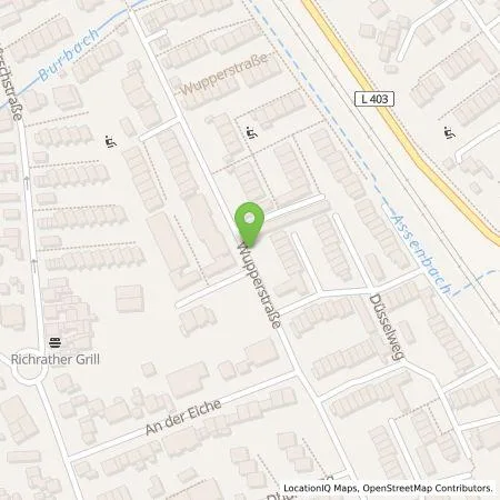 Standortübersicht der Tankstelle Stadtwerke Langenfeld GmbH in 40764 Langenfeld (Rheinland)