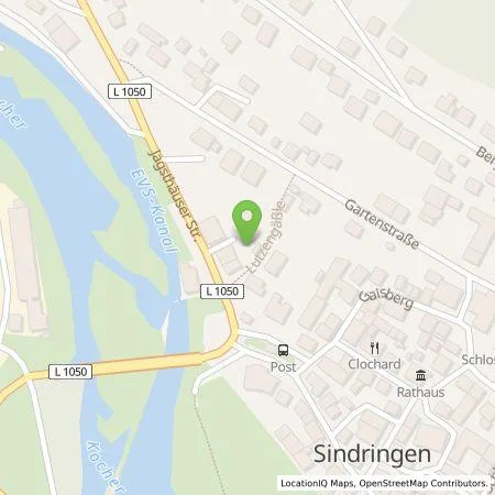 Standortübersicht der Tankstelle Landhotel DIE KRONE AM FLUSS Einzelunternehmen in 74670 Forchtenberg