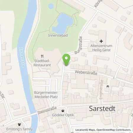 Standortübersicht der Tankstelle EnergieZukunft Hildesheim GmbH in 31157 Sarstedt