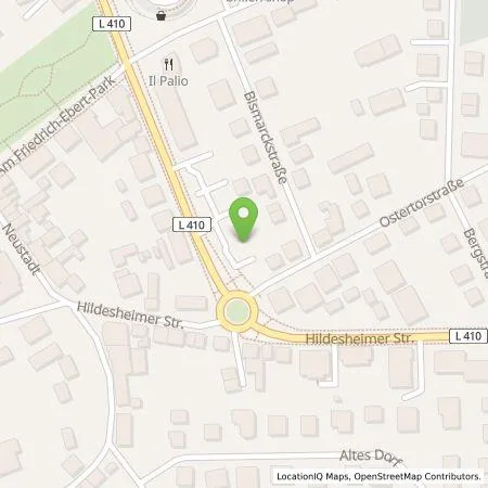 Standortübersicht der Tankstelle EnergieZukunft Hildesheim GmbH in 31157 Sarstedt