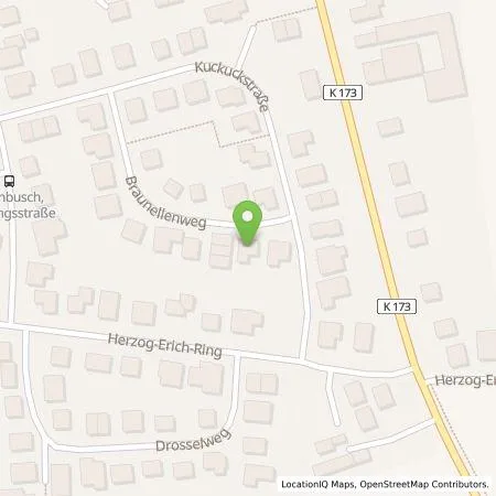 Standortübersicht der Tankstelle Wohnungsverwaltung Beckmann GmbH in 49661 Cloppenburg